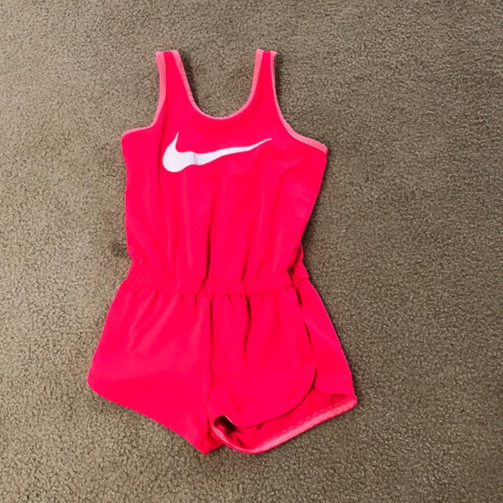 Pink Nike kids Jump Suit